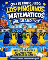 Vista previa - Juegos / Gamificación - Pingüinos matemáticos - Portada