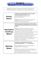 Vorschau - Arbeitsblätter - Übungsstunde Rechtschreibstrategien (Rechtschreibung) - Klasse 8 - Seite 1