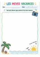 Vista previa - Hojas de trabajo - Les meves vacances i el meu nou curs☀️🎒 - página 2