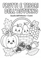 anteprima - Esercizi - Frutti e Tesori d'Autunno - Scuola Infanzia - Pagina di copertina