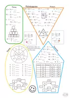 Vorschau - Arbeitsblätter - Mathe Wochenaufgaben Klasse 2 (mit Lösungen) - Deckblatt