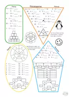 Vorschau - Arbeitsblätter - Mathe Wochenaufgaben Klasse 2 (mit Lösungen) - Seite 2