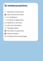 Vorschau - Stundenentwürfe - Lesetraining Supermarkt Klasse 4 – Leseverständnis mit Lösungen - Seite 1