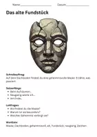 Vorschau - Stundenentwürfe - Kreatives Schreiben Klasse 3 | 🎭 Das Geheimnis hinter der Maske - Seite 3