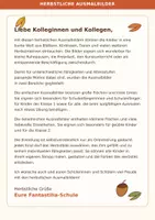 Vorschau - Mal- und Bastelvorlagen - Herbstliche Ausmalbilder – 24 Malvorlagen - Seite 1