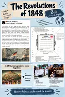 Vorschau - Arbeitsblätter - Revolutions of 1848 in Europe – Bilingual History - Deckblatt