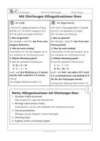 Vorschau - Arbeitsblätter - Gleichungen aufstellen & Sachaufgaben lösen – Alltagssituationen - Seite 3