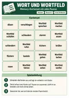 Vorschau - Arbeitsblätter - Wortfamilien – 3 Lernspiele für Klasse 5–7 | Merkspiel, Legespiel & Bingo - Seite 1
