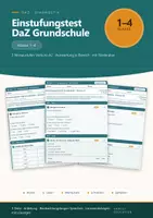 Vorschau - Fördermaterial/Inklusion - Einstufungstest DaZ Grundschule Klasse 1-4 - Deckblatt