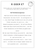 Vorschau - Arbeitsblätter - Arbeitsblatt Wortstammregel (e oder ä) - Seite 1