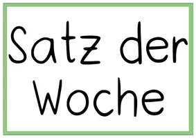 Vorschau - Arbeitsblätter - Satz der Woche - Seite 2