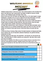 Vorschau - Arbeitsblätter - Die ,,Wiener Klassiker". Mozart, Haydn, Beethoven - Testverständnis - Seite 2