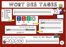 Vorschau - Arbeitsblätter - Wort des Tages - Seite 3