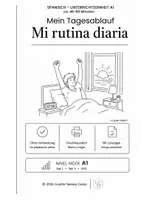 Vorschau - Arbeitsblätter - Spanisch A1: Mein Tagesablauf / Español: Mi rutina diaria - Seite 1