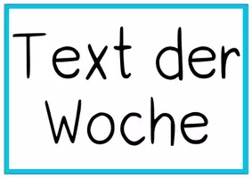 Vorschau - Poster - Text der Woche - Seite 1