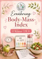 Vorschau - Arbeitsblätter - Ernährung: Body-Mass-Index (BMI) – Arbeitsblatt mit Lösung | Klasse 7/8 - Deckblatt
