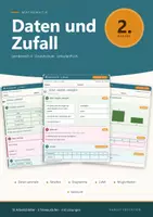 Vorschau - Arbeitsblätter - Mathematik 2 Grundschule - Daten und Zufall - Deckblatt