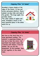 Vorschau - Arbeitsblätter - Materialpaket - Reden / Sprechen / Speaking / Talking - At home / Living / Furniture & Rooms - zu Hause / wohnen / Möbel & Räume - Englisch - Seite 2