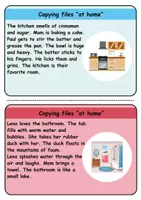 Vorschau - Arbeitsblätter - Materialpaket - Reden / Sprechen / Speaking / Talking - At home / Living / Furniture & Rooms - zu Hause / wohnen / Möbel & Räume - Englisch - Seite 3