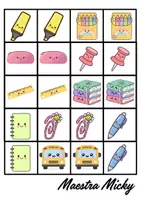 anteprima - Flashcard - coppie di tessere vari temi (oggetti scol., animali...) - Pagina 2