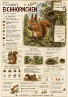 Vorschau - Arbeitsblätter - Eichhörnchen – kostenloses Materialpaket für Sachunterricht & Naturbildung | Bella Wildherz - Deckblatt