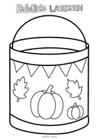 Vorschau - Mal- und Bastelvorlagen - Herbstliche Laternen zum Ausmalen - Seite 3