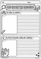 Vorschau - Arbeitsblätter - Der Bücherdieb - Fall lösen 1 - 4.Klasse - Seite 3