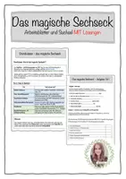 Vorschau - Stundenentwürfe - WBS/Politik - "Das magische Sechseck" (Klasse 9-11) - Deckblatt