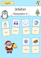 Vorschau - Spiele - Winter - Remember it / Merk es dir (Englisch) - Deckblatt