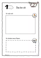 Vorschau - Arbeitsblätter - Entdecker-Heft zum Schulstart (1.Klasse) Buchstaben, Zahlen & Wahrnehmung - Seite 3