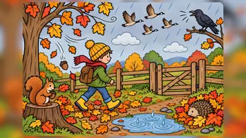 Vorschau - Arbeitsblätter - Klangbilder Herbst ⎪Materialpaket Musik Hören - Seite 3