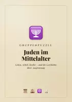 Vorschau - Arbeitsblätter - Gruppenpuzzle – Juden im Mittelalter - Deckblatt