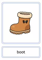 Vorschau - Spiele - Winter - Flashcards (Englisch) - Bildkarten - Seite 2