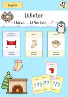 Vorschau - Spiele - Winter (Englisch) - Ich habe, wer hat? - Deckblatt