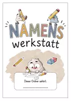 Vorschau - Arbeitsblätter - Namenswerkstatt (Live PDF) Den eigenen Namen erkennen, schreiben & üben - Seite 2