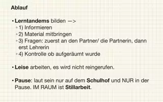 Vorschau - Arbeitsblätter - Lernpaare bilden Aufräumcheckliste - Seite 1