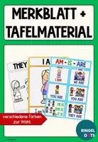 Vorschau - Arbeitsblätter - Am - is - are - Materialpaket - to be - Seite 1