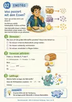 Vorschau - Stundenentwürfe - Enzyme & Verdauung: Amylase, Pepsin, Lipase – Selbstlernheft mit 3 Niveaus + Lösungen - Seite 1