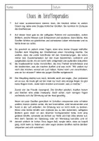 Vorschau - Arbeitsblätter - Chaos im Giraffenparadies - Einführung in das Thema Regeln - Seite 1