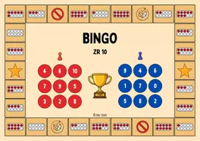 Vorschau - Spiele - Bingo - Mengenerfassung im Zehnerfeld (ZR 10) - Seite 1