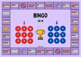 Vorschau - Spiele - Bingo - Mengenerfassung im Zehnerfeld (ZR 10) - Seite 3