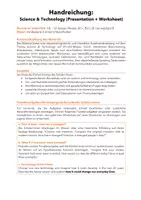 Vorschau - Stundenentwürfe - Science and Technology: Advanced Vocabulary & Speaking (PPT + Worksheet B2 Level) - Seite 1