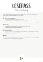 Vorschau - Anderer Materialtyp - Lesepass - Mini-Faltbuch für die Grundschule - Seite 2