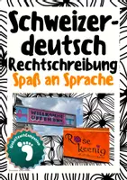 Vorschau - Spiele - Schweizerdeutsch - Spaß an Rechtschreibung - Deckblatt