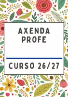 Vista previa - Para docentes: organización, planificación y formación - Axenda de profe 26_27 - Portada