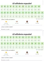 Vorschau - Arbeitsblätter - El alfabeto español Das spanische Alphabet ABC - Seite 2
