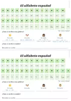 Vorschau - Arbeitsblätter - El alfabeto español Das spanische Alphabet ABC - Seite 3