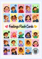 Vorschau - Fördermaterial/Inklusion - Feelings Flash Cards Englisch - Deckblatt