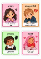 Vorschau - Fördermaterial/Inklusion - Feelings Flash Cards Englisch - Seite 3