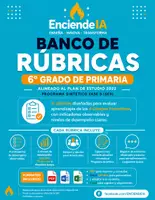 Vista previa - Evaluación - Banco de Rúbricas 6.º Grado de Primaria | Plan de Estudio 2022 y Programa Sintético Fase 5 - Portada